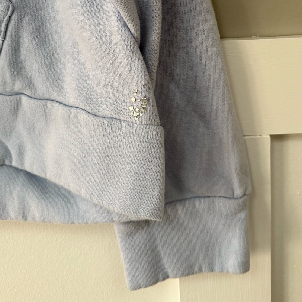 Free People Movement Work It Out Hoodie in Aurora Blue - Picture 10 of 11